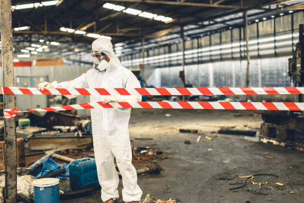 Professional Odor Removal technician working in Canyon Lake, TX